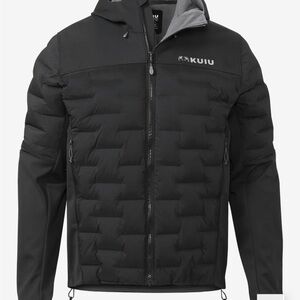 Kuiu Axis Thermal Hybrid Hooded Jacket Men’s XL Color: Carbon
